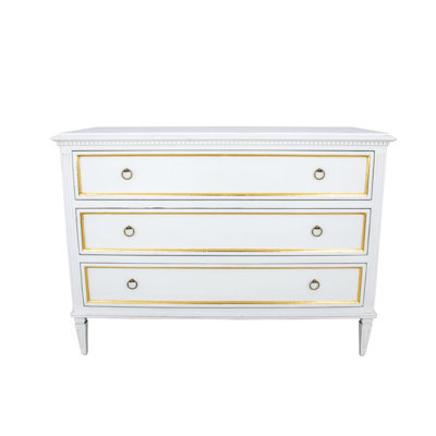 Lauren 3 - Drawer Solid Wood Dresser