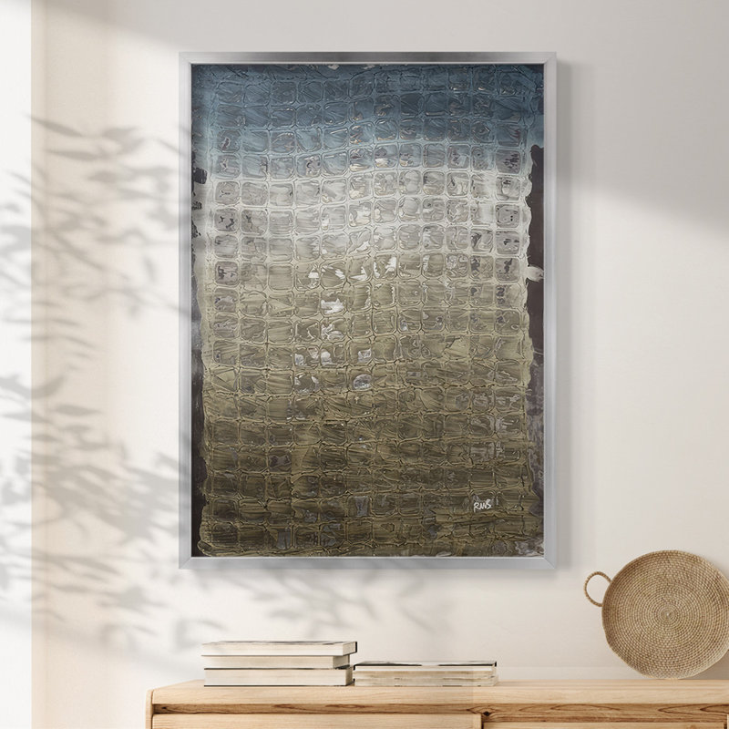 Reduction I, reproduction encadrée, Silver Framed Paper, Oui, H 20 po x l 16 po