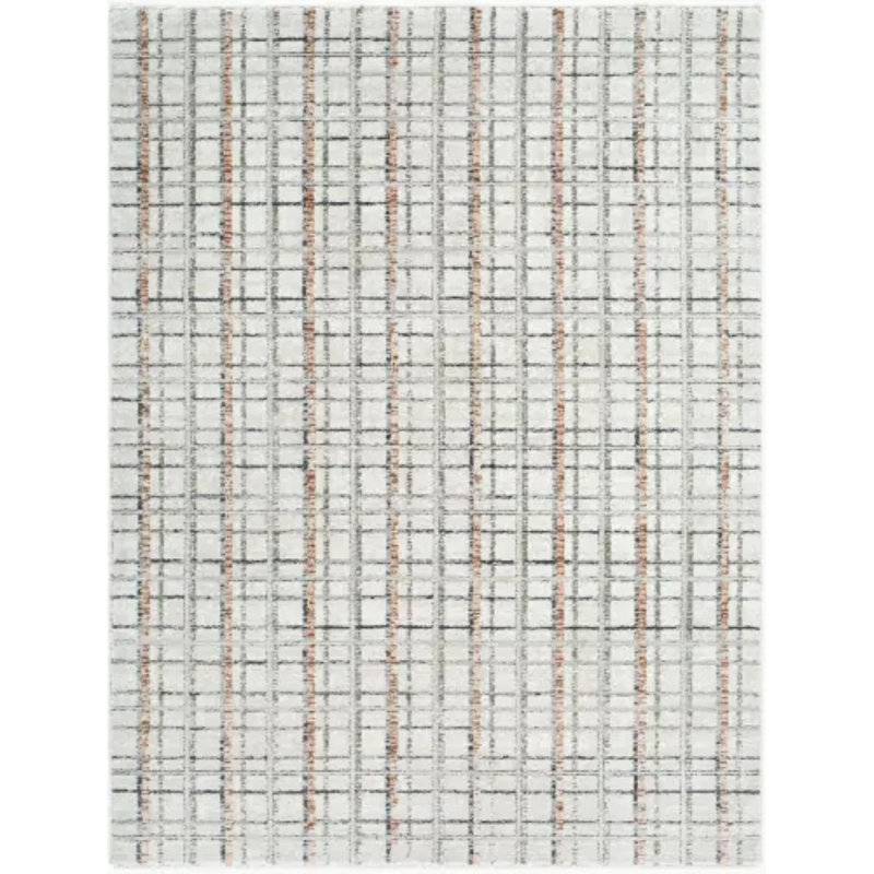 Lausanne Gingham Area Rug, Rectangle 5'3" x 7'