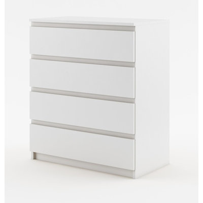 Domien 73 cm W Chest of 4 Drawers