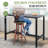 Outdoor Bar Table, Patio Counter Height Bar Table, 47" Rectangle Bar Table For Patio, Garden, Yard, Balcony, Poolside (black, 47'')-619977638-619977642