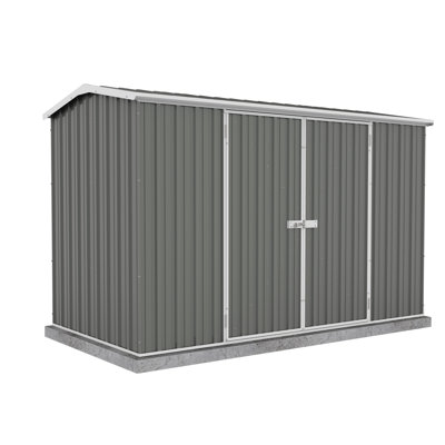 Absco Premier Metal 10 ft. W x 5 ft. D Metal Storage Shed