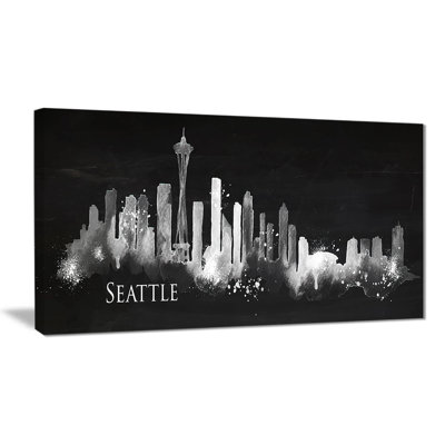 " Seattle Dark Silhouette "