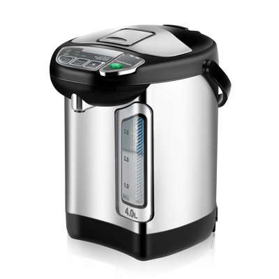 Distributeur d'eau chaude numérique 4L - Chauffe-eau instantané, verrou de sécurité à distribution automatique, (4,227 pintes)