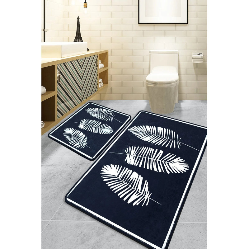 Mehcad Non-Slip Bath Rug