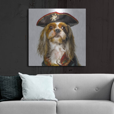 Trinx 'Fluffy' by Sean Parnell Metal Wall Art,