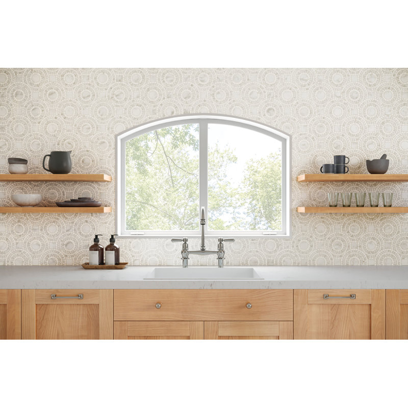 Solis Marble Random Mosaic Wall & Floor Tile, null