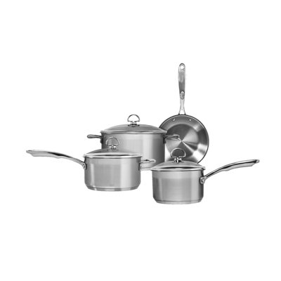 7 - Piece Stainless Steel Cookware Set