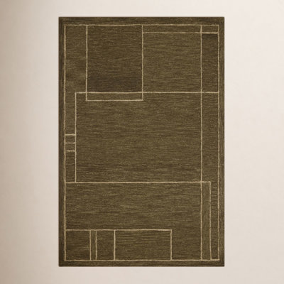 Jeremiah Brent x Loloi Barrow Olive / Natural Area Rug