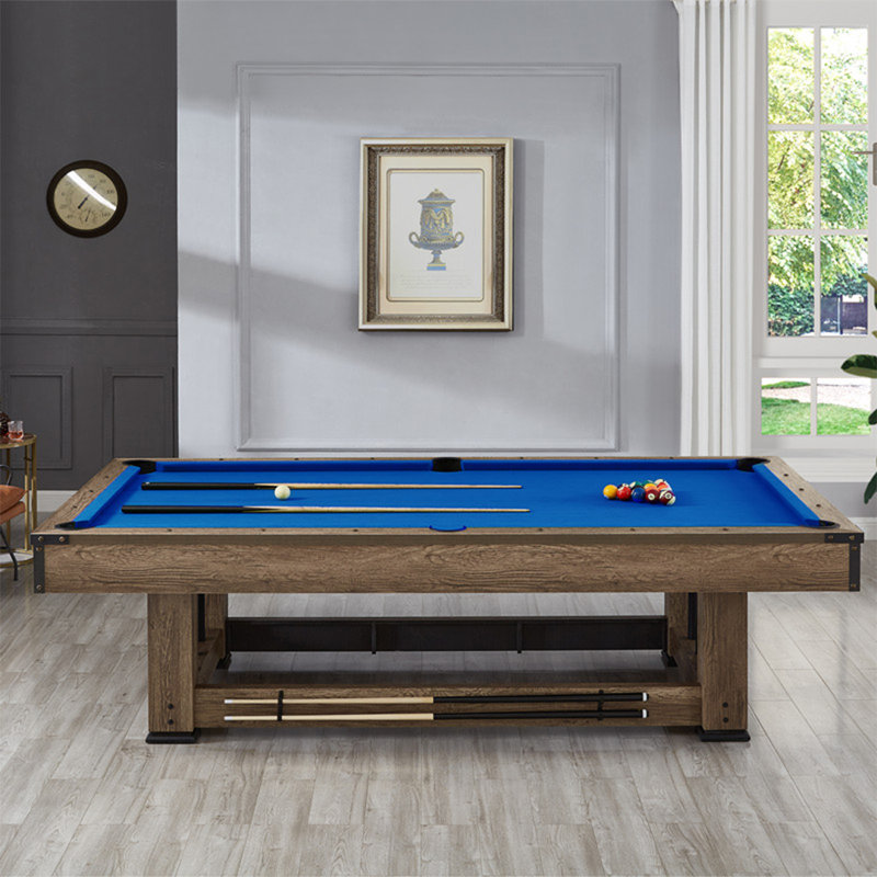 Table de billard IQOWEL, Bleu, H 32 po x L 108 po x l 60 po