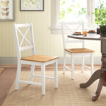Aquila 17.75'' H Solid Wood Side Chair