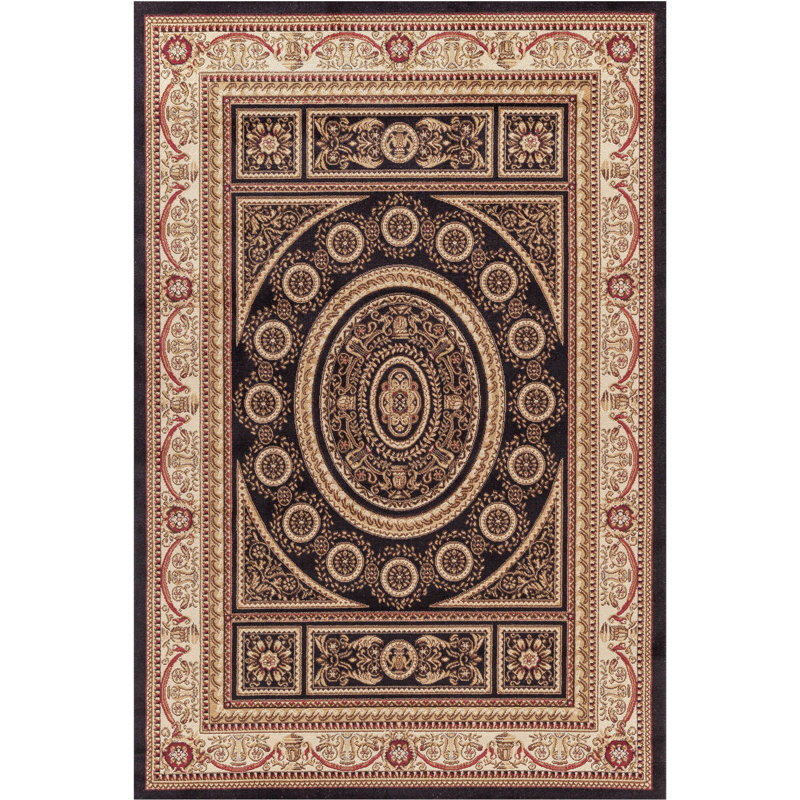 Edmont Oriental Indoor Rug, Rectangle 6'7" x 9'3"