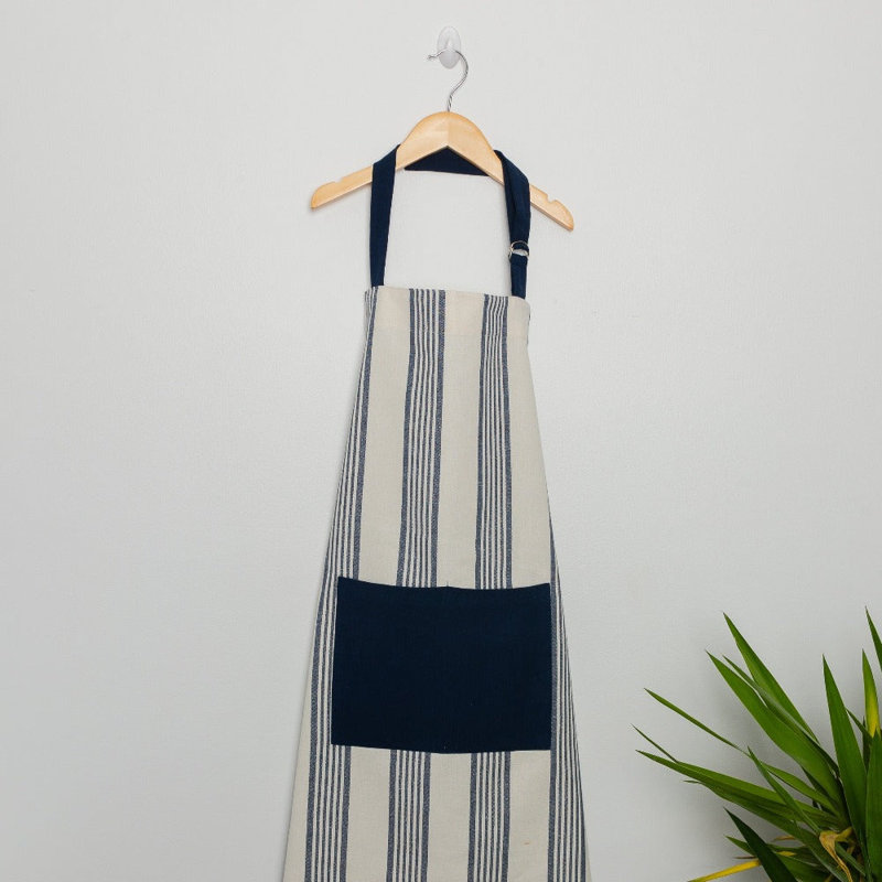 Tablier de cuisine taupe Funsch, Bleu