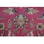 Tapis rose à motif floral All-Over 9 x 12