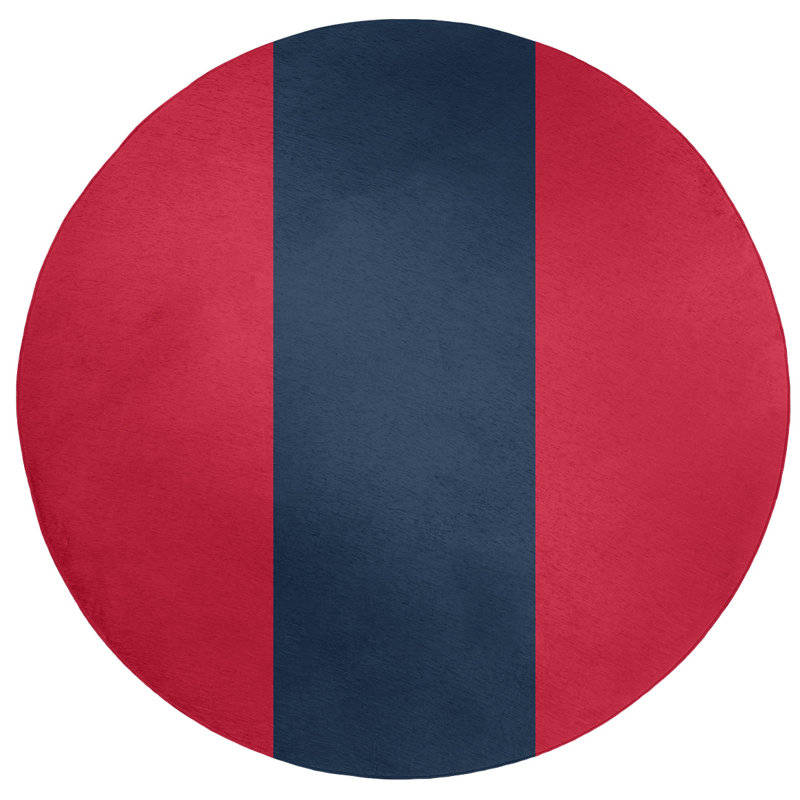Chenille Indoor Rug, Round 5'