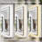  LED Black Framed Bathroom Mirror, Anti Fog, Front-lit and Back-lit 3 Color Dimmable Light-1962326296