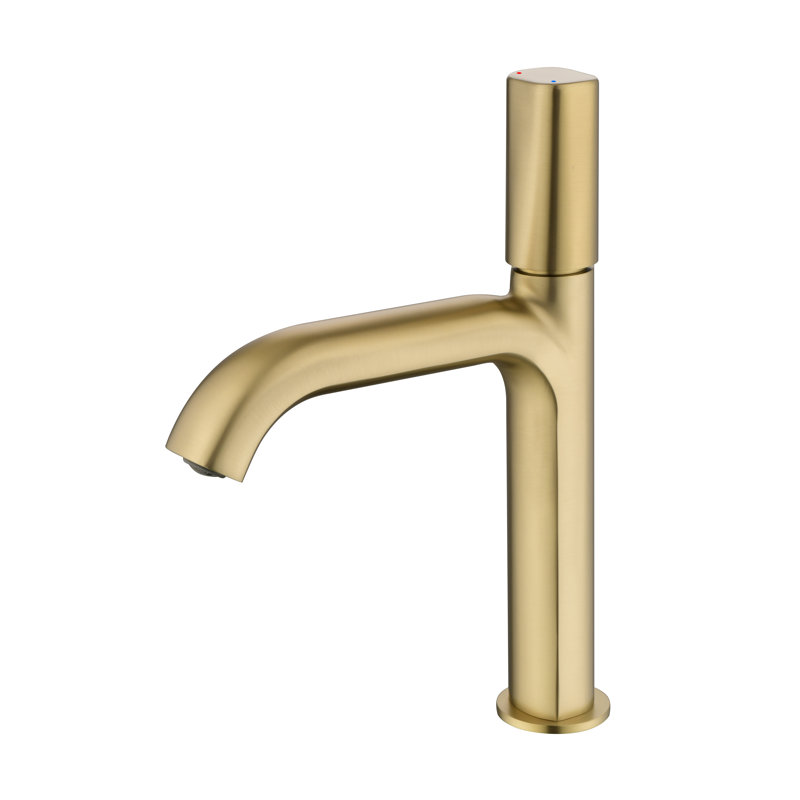 Robinet de salle de bain à un trou, Or