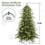  PVC + PE Arbre de Noël à charnières avec support en métal-1153530309-1153530306