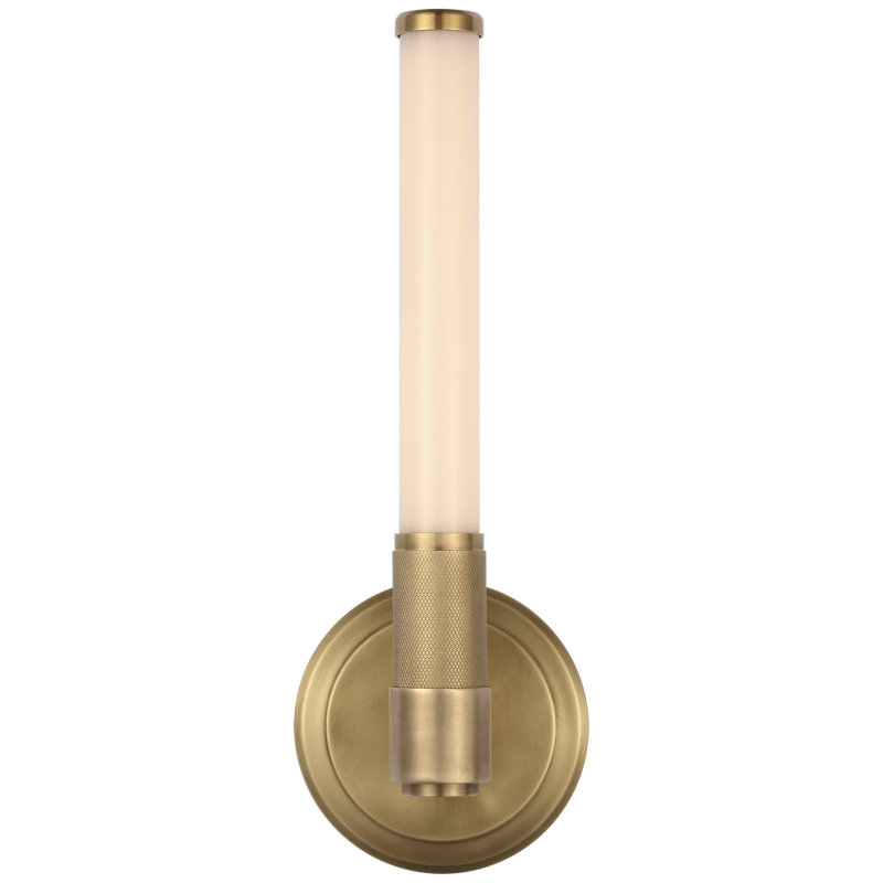Ralph Lauren Barrett 13" Single Bath Light, Natural Brass