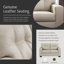 Causeuse en cuir Roundhill Furniture Holmes-123465479