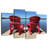 Mehar Red Adirondack Chairs-108917889