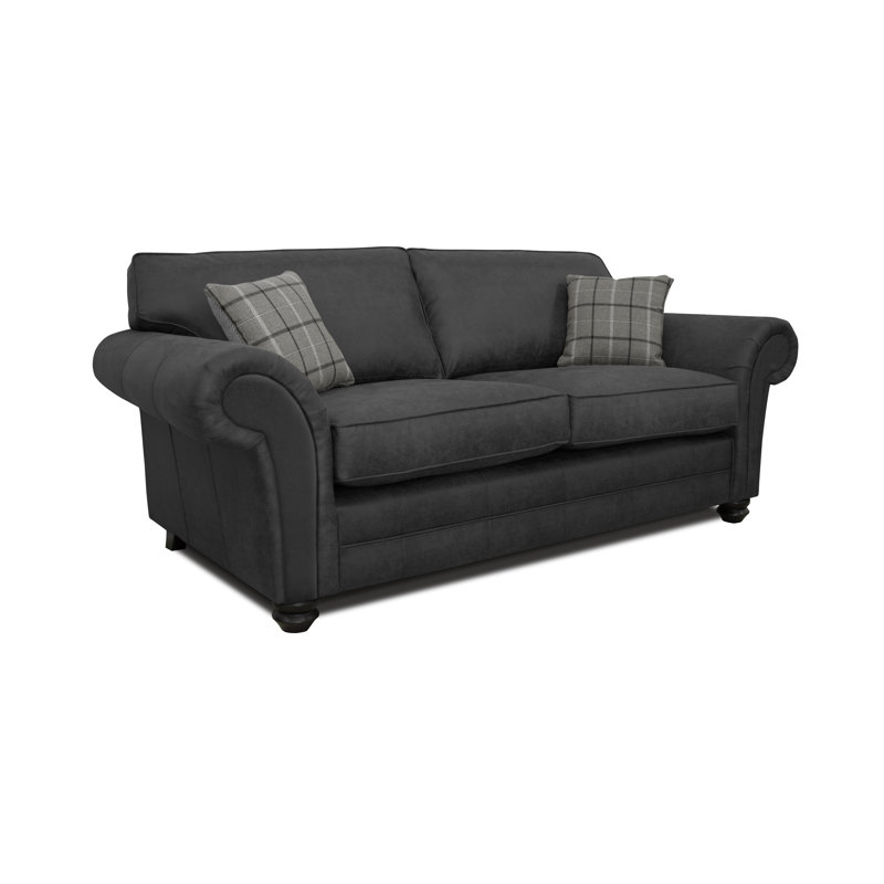 Lenore Sofa, Black, 2