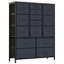  Commode 15 tiroirs haute en tissu