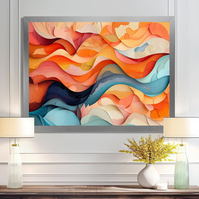 «Lowther», art mural sur toile «Biomorphism»