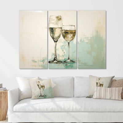 Ensemble de salon «Green Champagne Sips»
