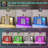 LED Coffee Bars with 24 Colours Lighting, Modern Coffee Station with Motion Sensor, Home Coffee Nook Table for Dining Room, Kitchen Buffer Sideboard with Storage Cabinet (Matte Grey)