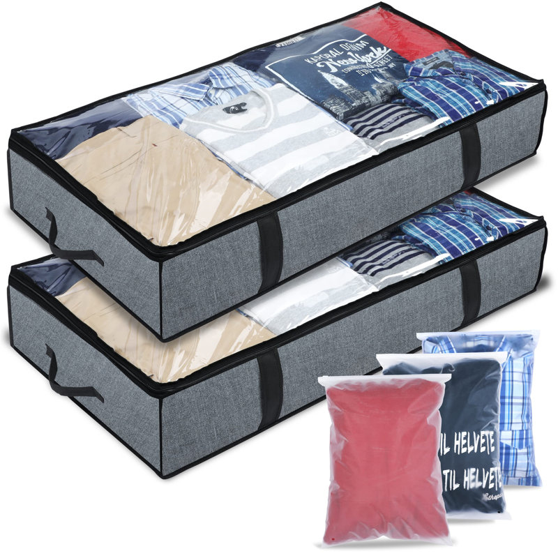Latitude Run Fabric Storage Bag