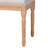 Aledo Cotton Upholstered Bench