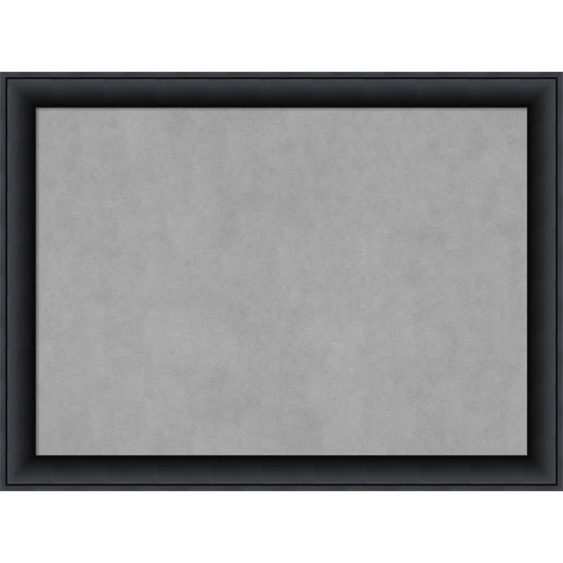 Tableau d'organisation magnétique noir Nero, H 23 po x l 31 po