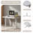 Home Office Height Adjustable Standing Desk with Drawer-106669121