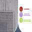 Tapis de couloir à bordure 2 pi x 8 pi-2102964219
