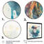 Reproduction sur toile Josede Colorful Deepsea Jellyfish III-87344714-87344715