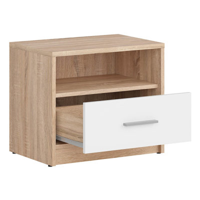 Nepo Plus 50cm W Composite Bedside Table