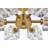 Yil Glass Semi Flush Mount-315579009