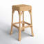 Lacie Rattan Scalloped Bar and Counter Height Stool-342618665