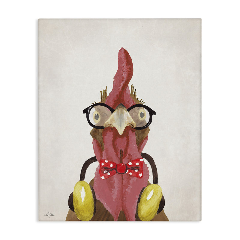 «Hipster Bird» par Lee Keller, H 20 po x l 16 po