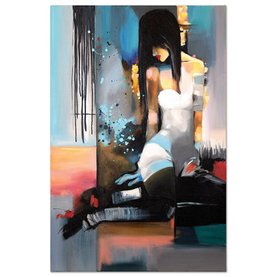 Wrapped Canvas Painting