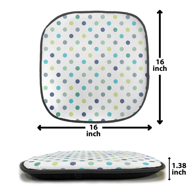 Outdoor 1.38'' Dining Chair Seat Cushion