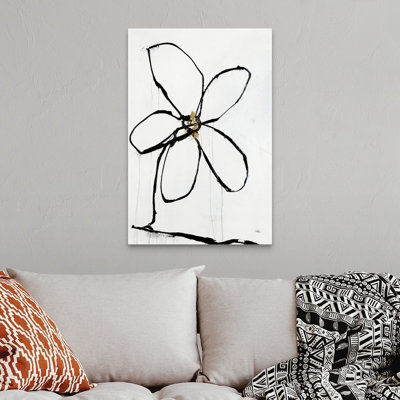 Reproduction d’art sur toile « floral Fancy II » par Joshua Schicker