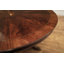 Round Mahogany Dining Table Opens To 10 Feet  Seats 12