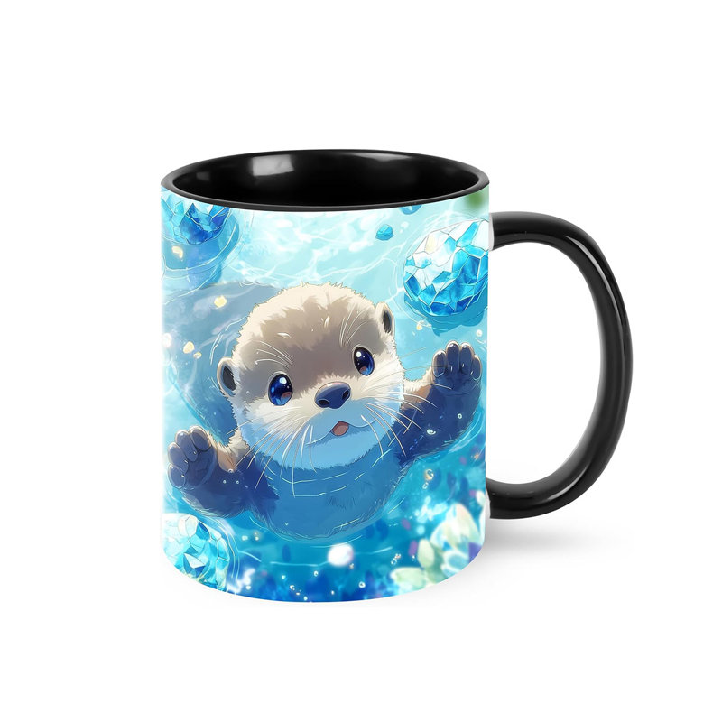 Otter Coffee Mug 11oz Ceramic Cup