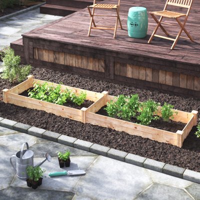 Katsuyoshi Wood Raised Garden Bed