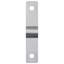 Vidaxl Strike Plate Wall-Mounted Silver Iron Cabinet Accessory Fittings Door