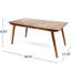 Table pour l'extérieur 69 po Finish