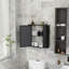 Armoire de salle de bain murale avec miroir