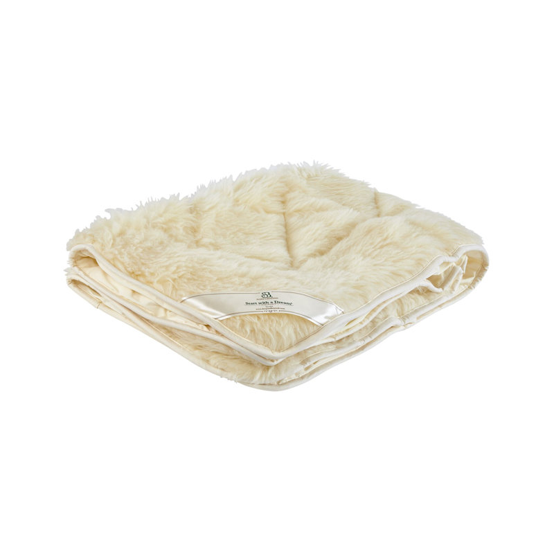 Protège-matelas en laine 0,4 po Tonquin, Très grand lit